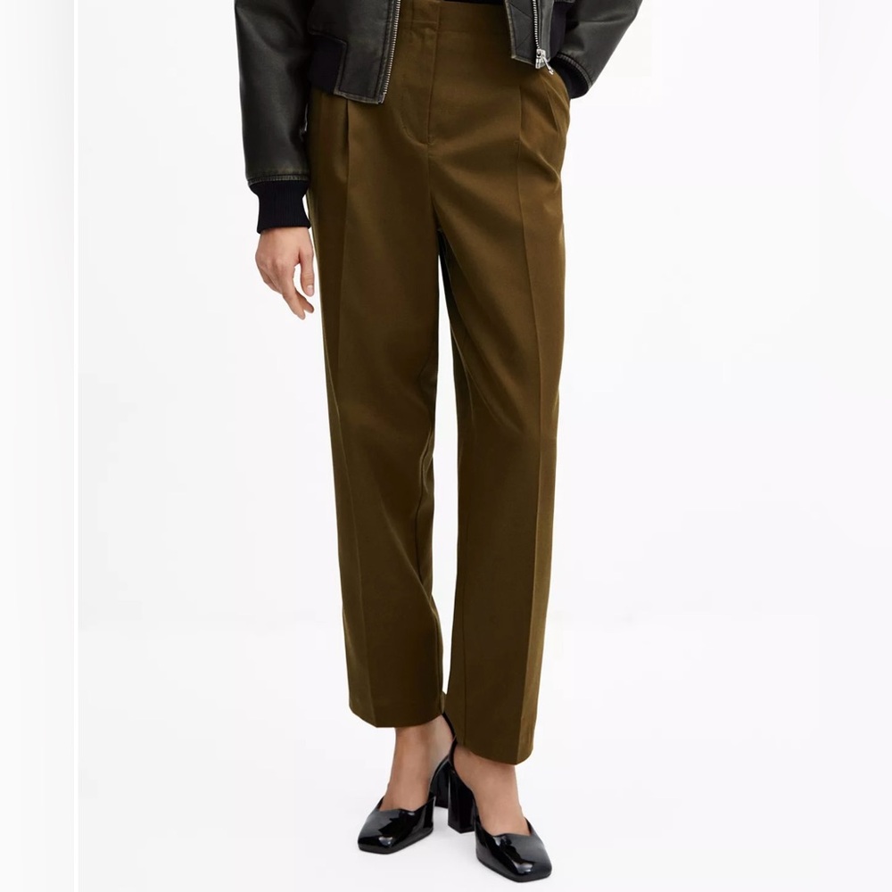 MANGO Women’s Dart High Waist Pants- Brand New with Tags (size 6)